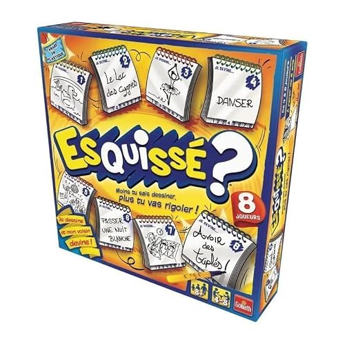 Detalle de Goliath Esquisse 8 Joueurs – Jeu de Dessin et Société pour Enfants dès 8 ans