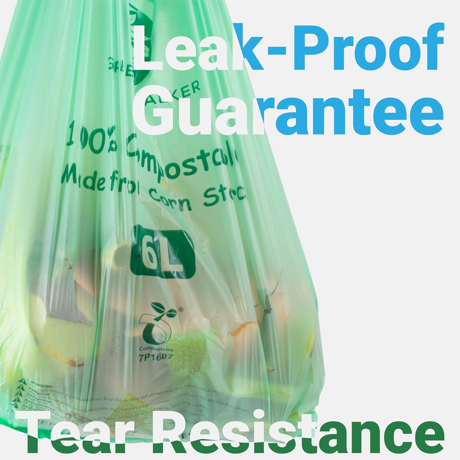 Thumbnail 2 de Greener Walker Compostable Tie Handles 6L Liners