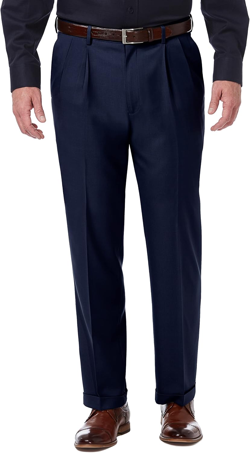 Detalle de Haggar Premium Comfort Classic Pleat Pants