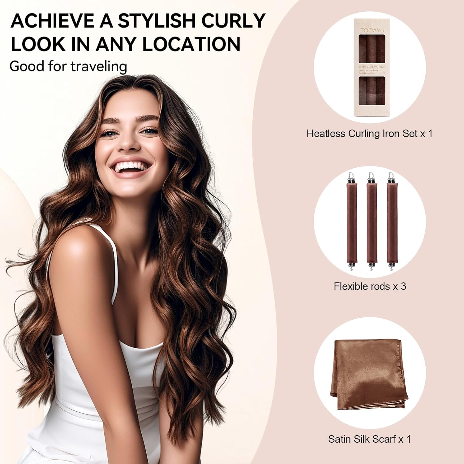Thumbnail 4 de Togayu Heatless Curls Overnight Set ๐โ