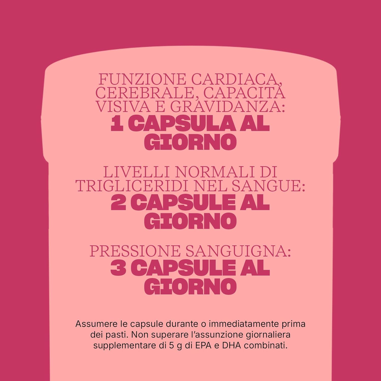 Thumbnail 6 de Swisse Omega 3 Concentrato 60 capsule molli – EPA 648 mg e DHA 432 mg per porzione, certificato IFOS 5*, gusto vaniglia