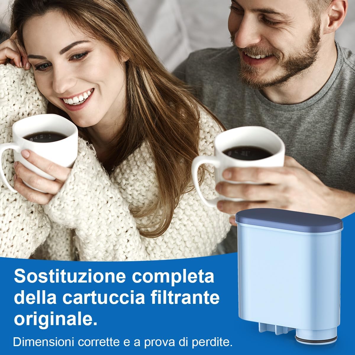 Detalle de Filswa filtro acqua per Philips 8 settimane