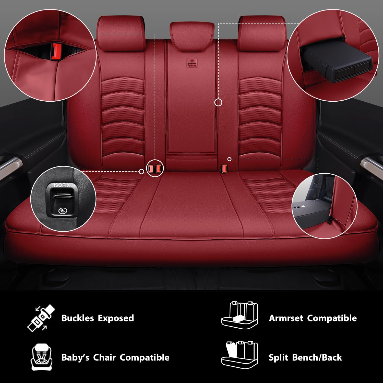 Thumbnail 6 de CAR PASS 3D PU Seat Covers