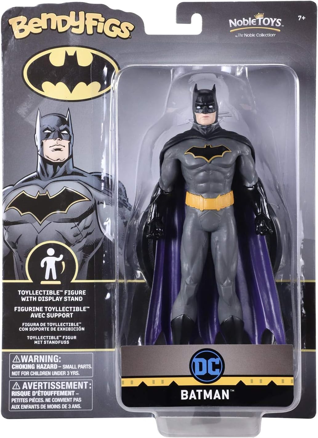 Detalle 2 de The Noble Collection Bendyfigs Batman 19 cm