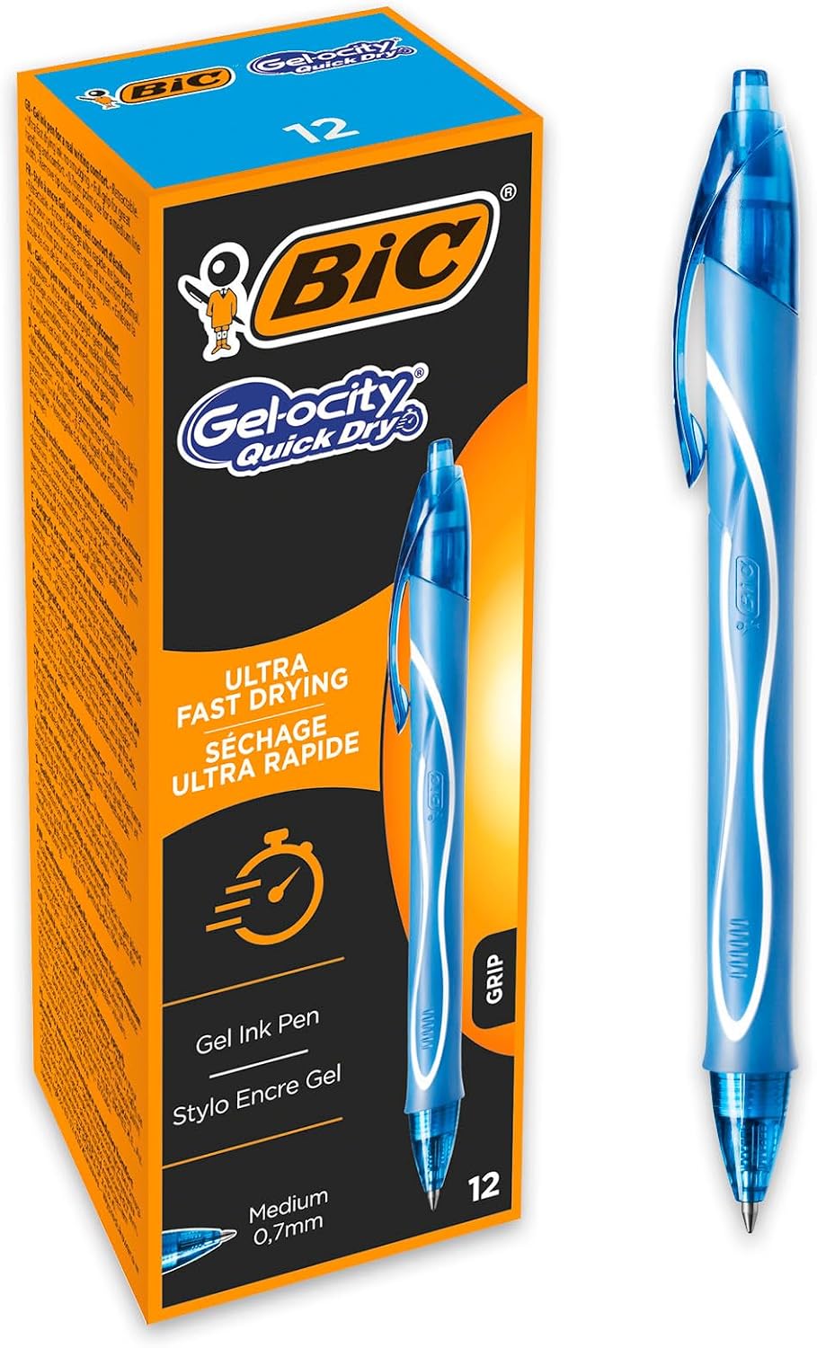 Thumbnail 6 de BIC Gel-ocity Quick Dry 12 stylo gel đ