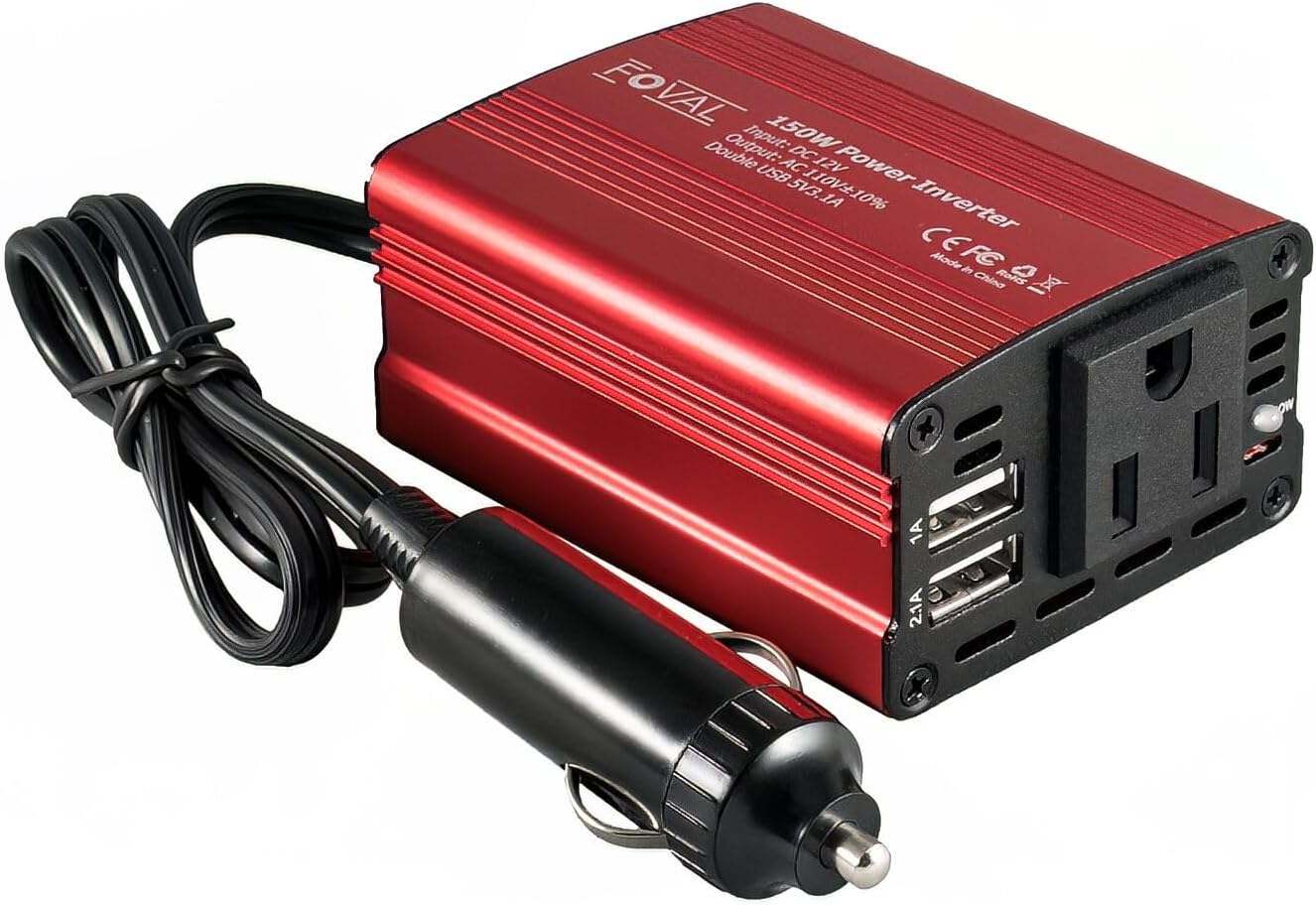 Thumbnail 6 de FOVAL 150W Power Inverter 12V to 110V 🔌