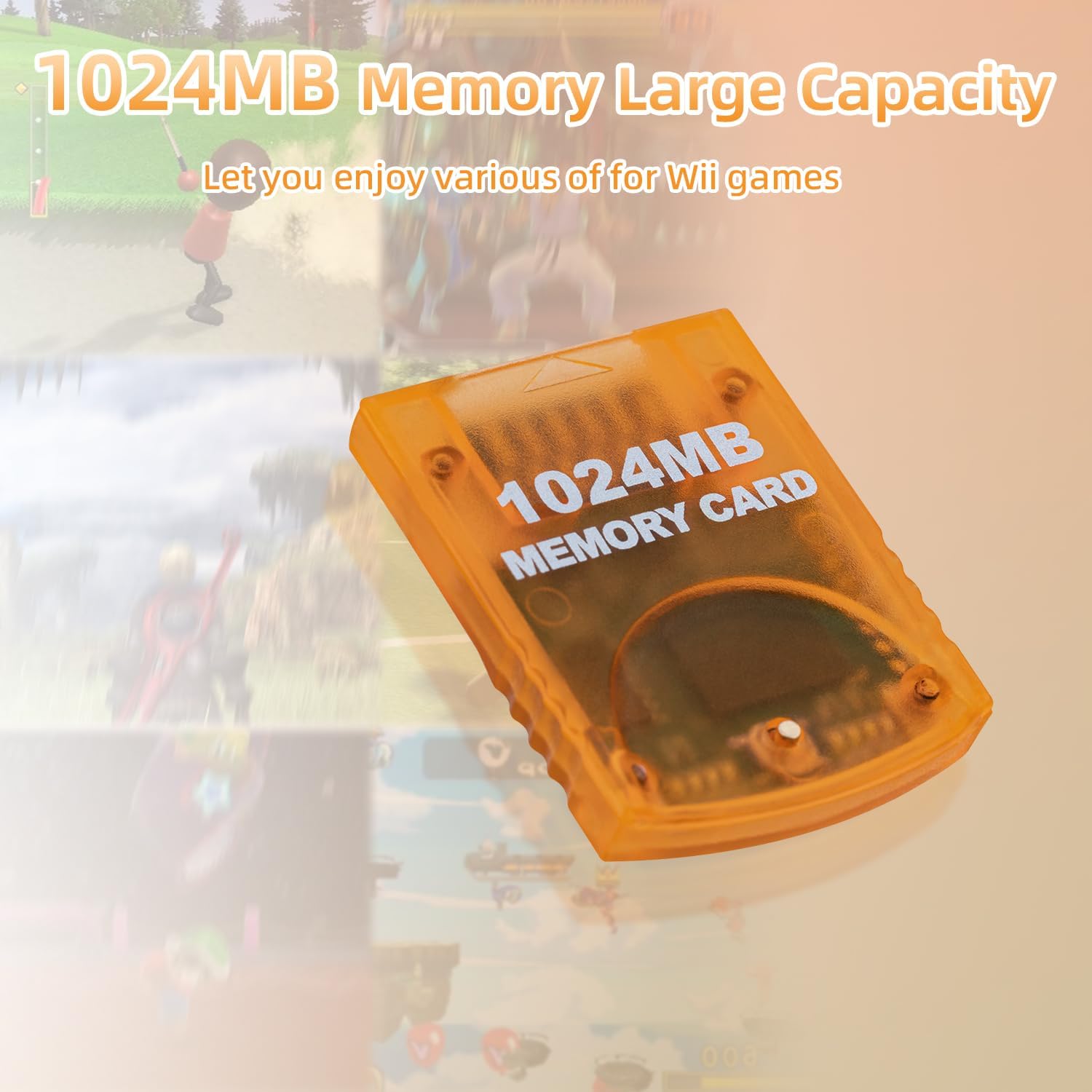 Thumbnail 5 de Tolesum Carte mémoire 1024MB GameCube
