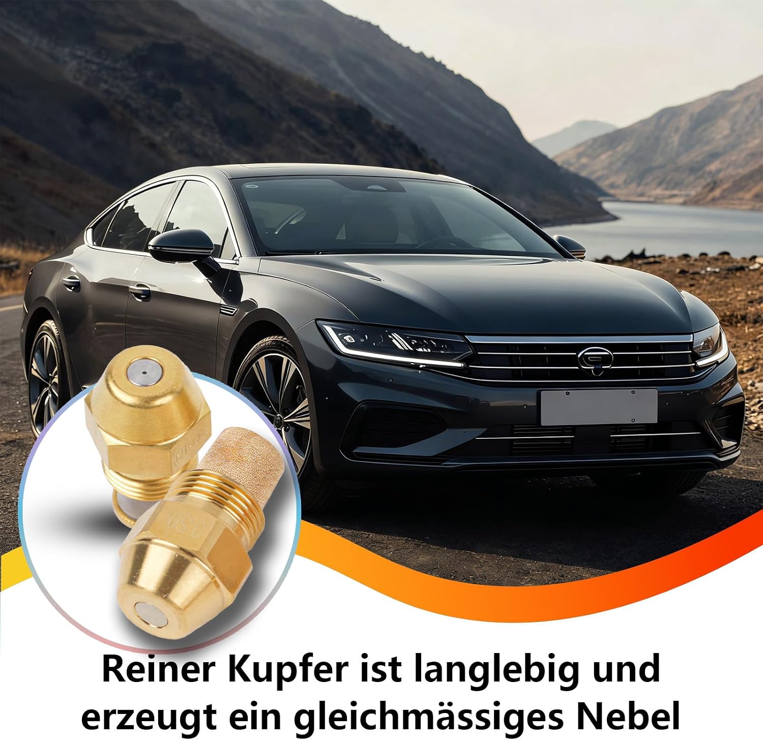 Detalle 1 de InYoHui Vollkegel-Öldüse 60° – 0,50 USgal/h für Ölbrenner: Homogene Zerstäubung, stabile Verbrennung
