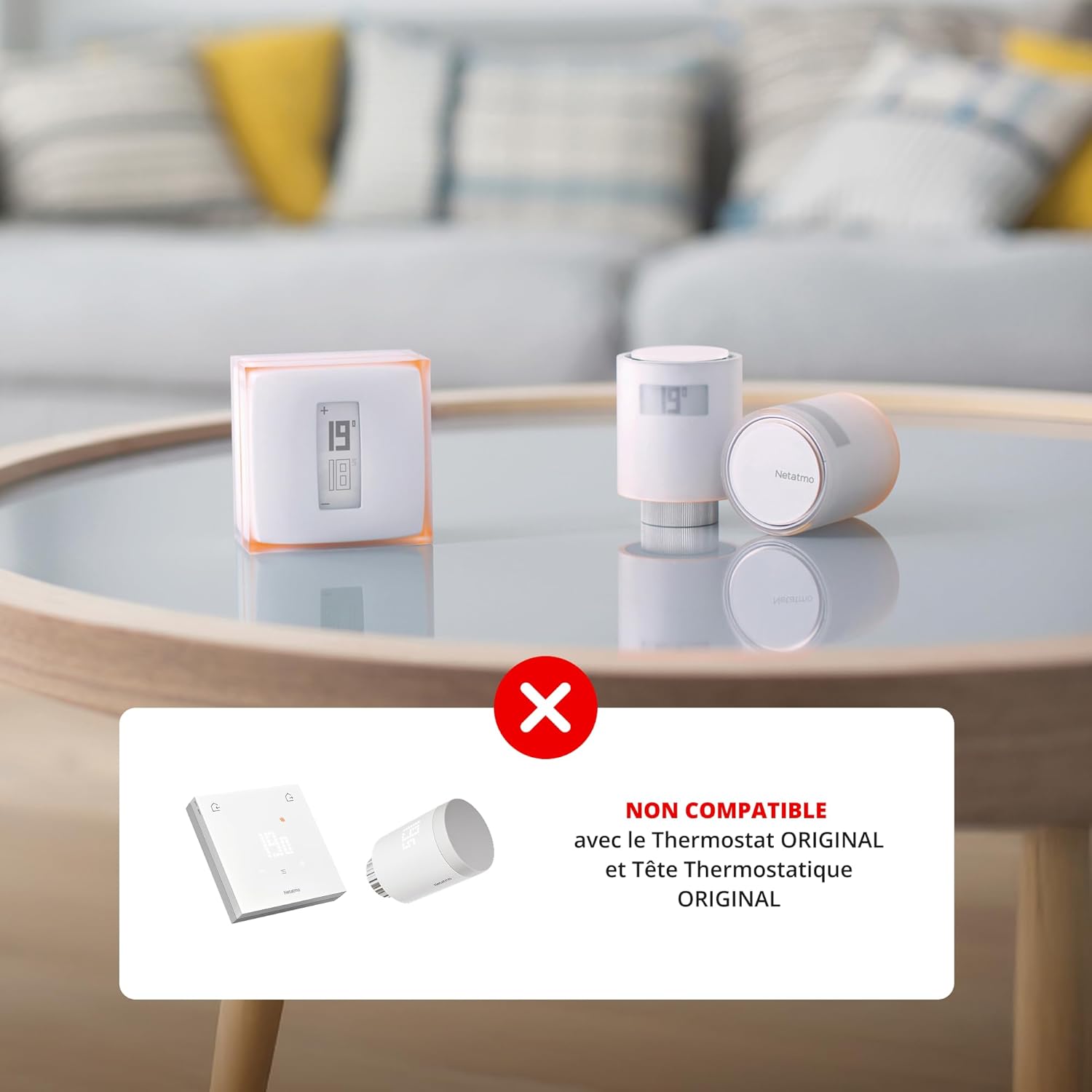 Thumbnail 2 de Netatmo Starter Pack – Tête Thermostatique Connectée et Intelligente (NVP-AMZ)