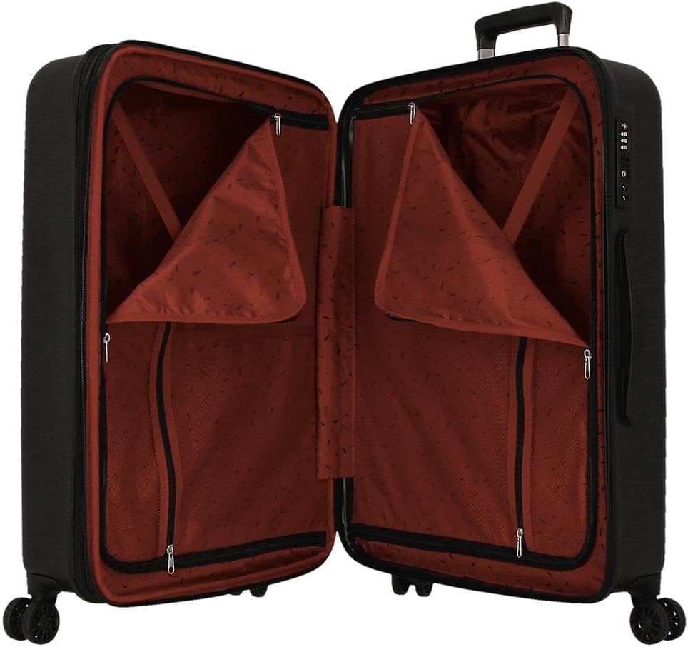 Detalle de Joumma Disney Valigia espandibile rigida ABS con chiusura TSA, 4 ruote – bagaglio a mano