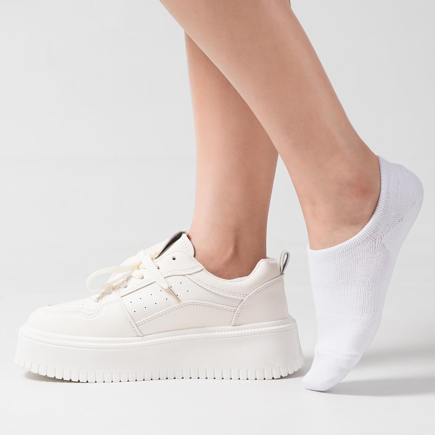 Thumbnail 6 de Toes Home Sneaker Socken 8 Paar unsichtbar