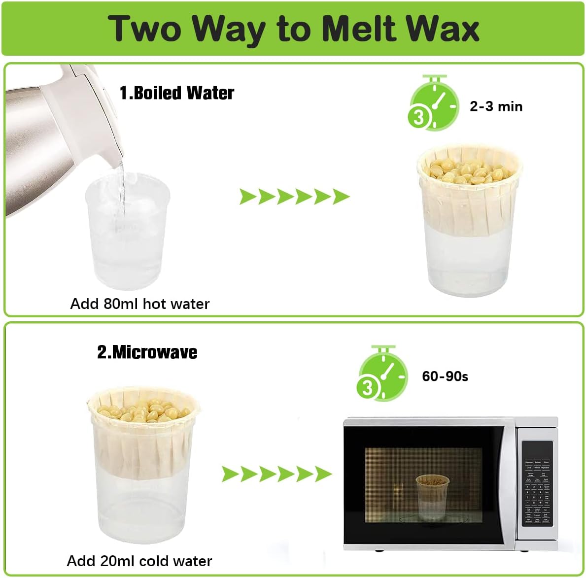 Detalle de Nose Wax Kit 50 g kit rimozione peli naso