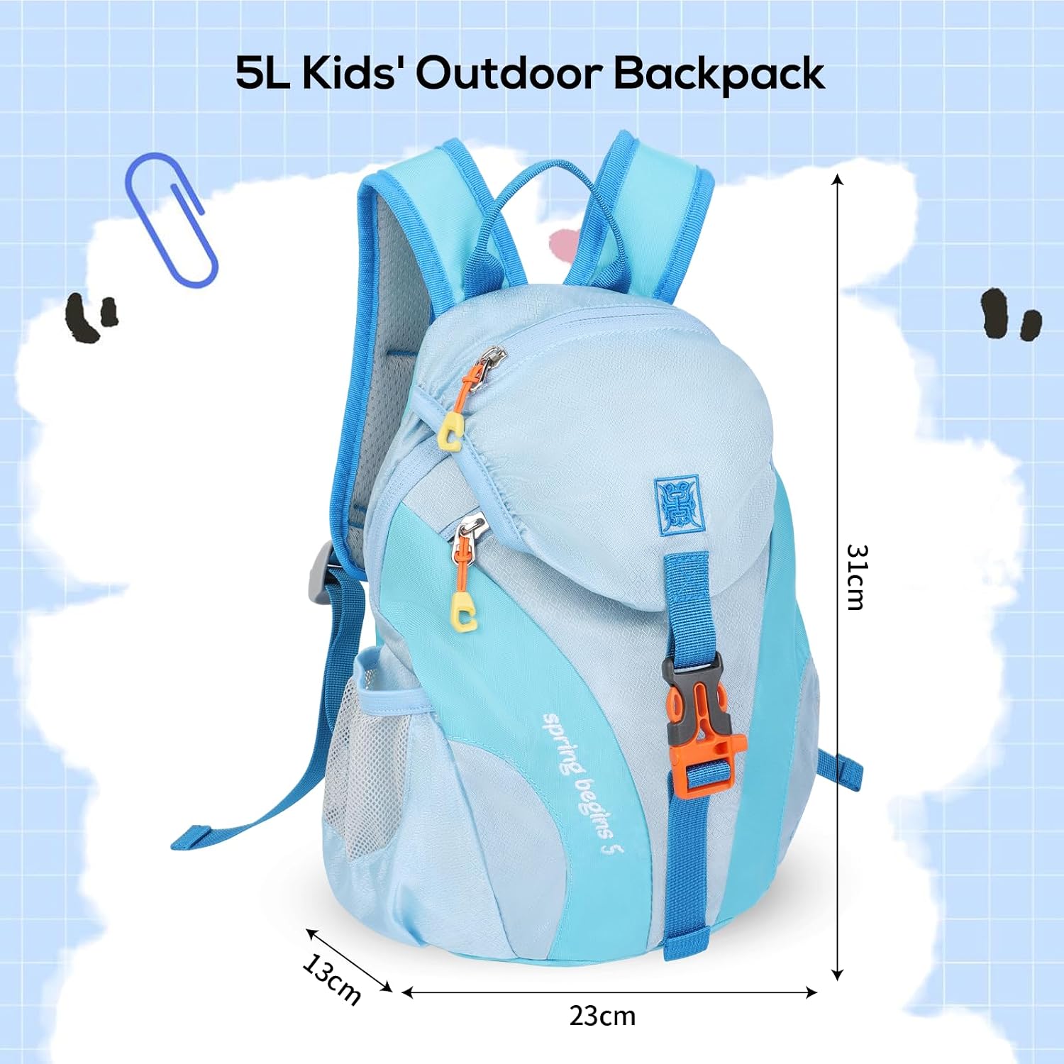 Detalle 2 de Cozary Mochila Deporte Niño 5L
