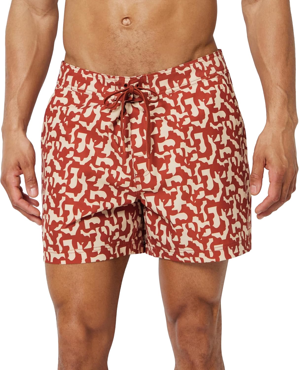 Detalle 2 de Amazon Essentials Herren Board-Badeshorts – leichte, schnelltrocknende Boardshorts mit recyceltem Polyester