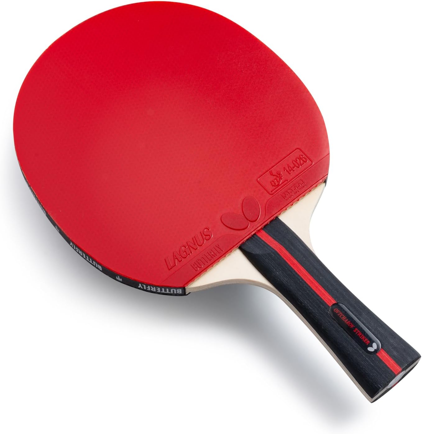Thumbnail 3 de Butterfly Ovtcharov Striker – ofensywna rakietka do tenisa stołowego z okładzinami ITTF