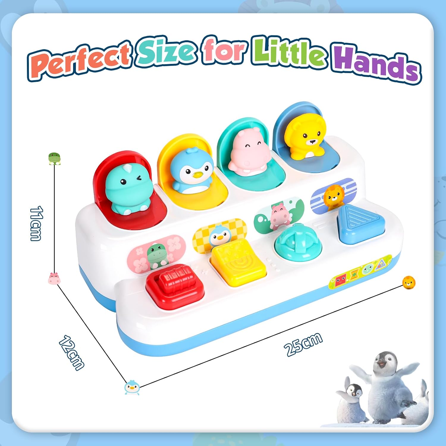Thumbnail 6 de LZDMY Baby Pop Up Toys sensory fun