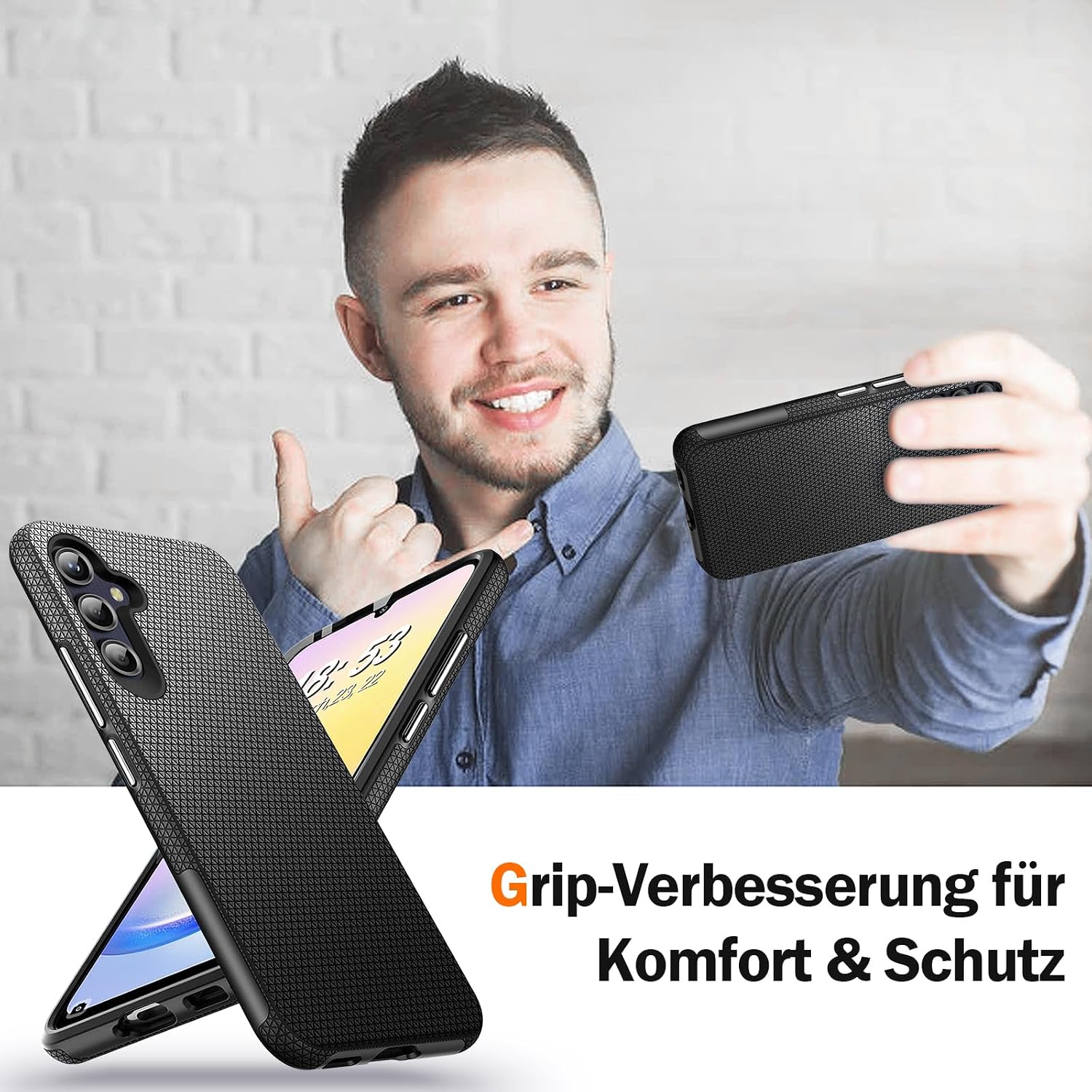 Detalle de Samsung Galaxy A36 5G Handyhülle mit Schutz
