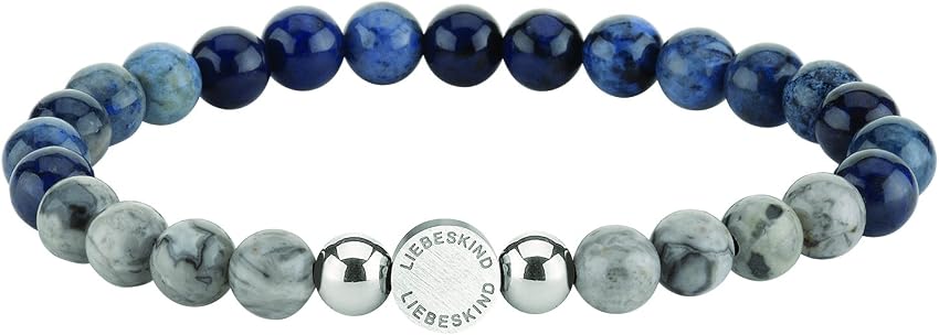 Detalle de Liebeskind LJ-0091-B-17 Pulsera unisex gris/azul 000