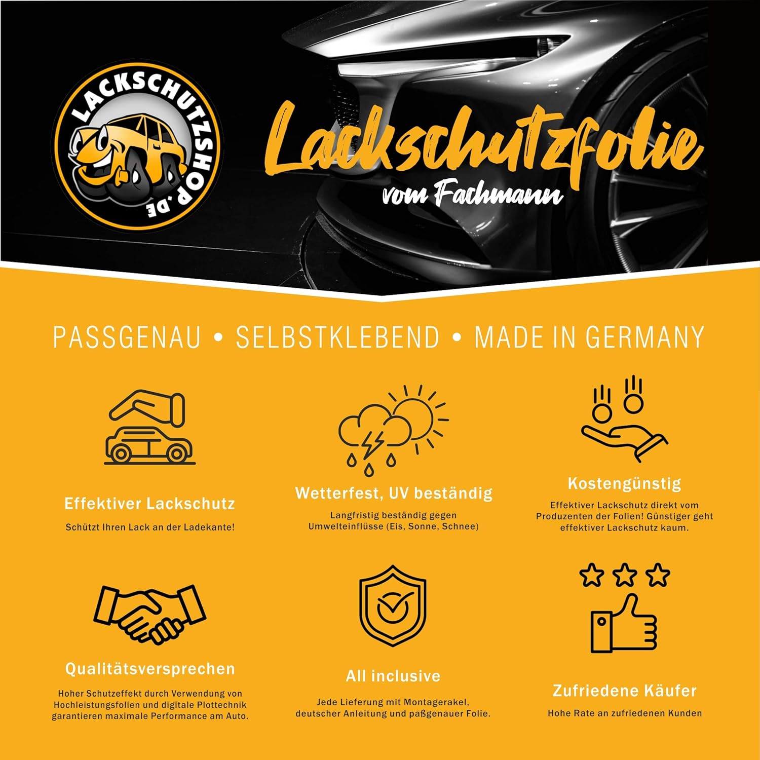 Thumbnail 1 de LACKSCHUTZSHOP Lackschutzfolie VW Passat B9 Variant 2024