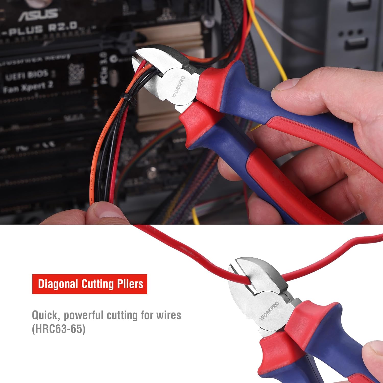 Thumbnail 3 de WORKPRO 4-Piece Pliers Set