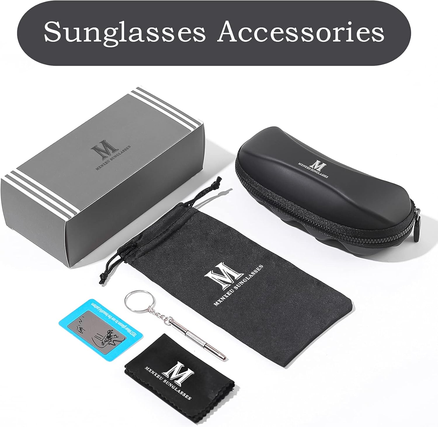 Thumbnail 6 de MXNXEU Sonnenbrille Herren Fahrerbrille Polarisierte UV400 – Leichtes, unisex Modell aus Aluminium-Magnesium