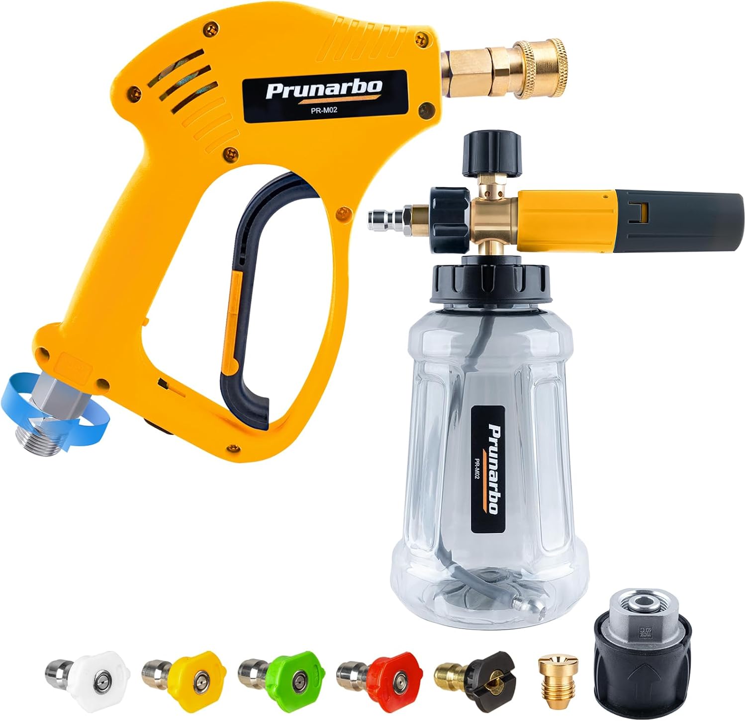 Detalle de Prunarbo PR-M02-B Stubby Pressure Washer Gun 1L