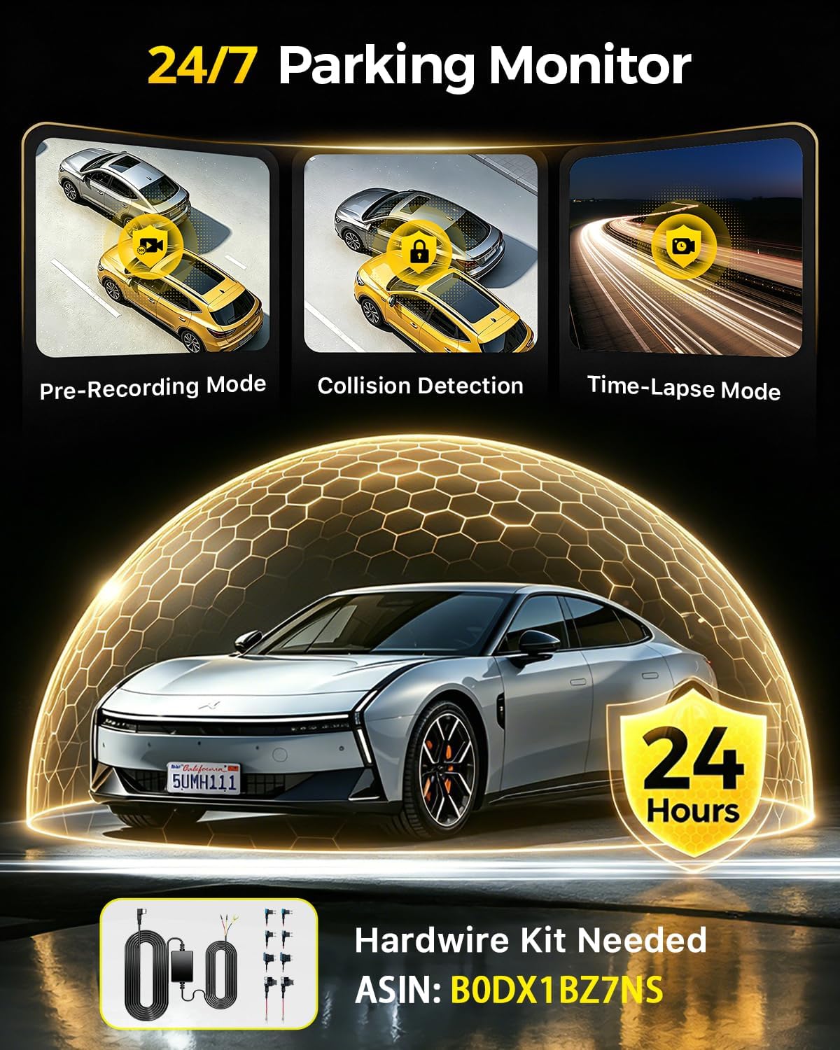 Thumbnail 6 de GKU 4K Dual Dash Cam Front and Rear with STARVIS 2 Sensor