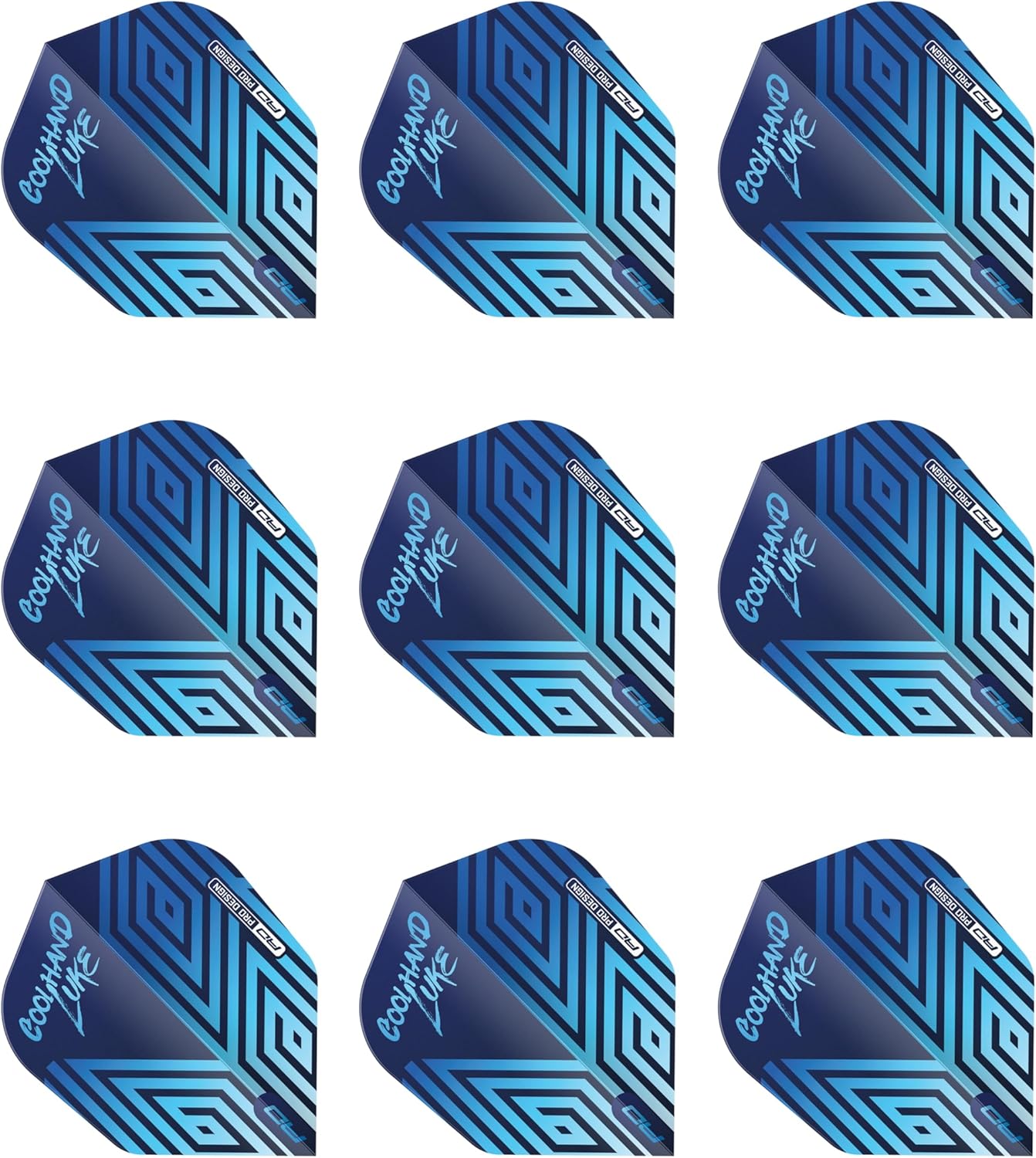 Thumbnail 6 de RED DRAGON Professioneller Spieler Hardcore Form Nr. 6 – 100 Mikron, 9 Flights pro Packung