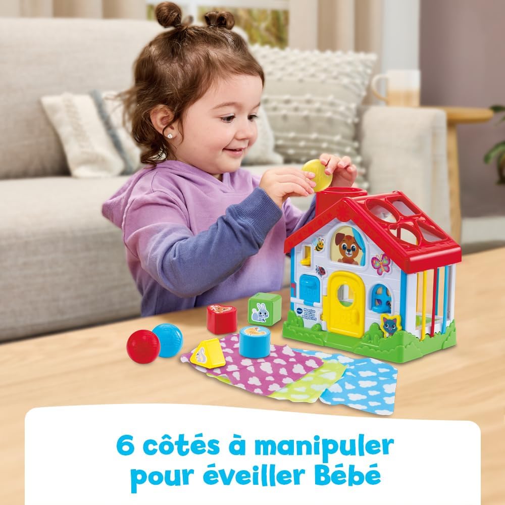 Thumbnail 2 de VTech Baby Ma Maison Premières Manipulations (dès 9 mois) – trieur de formes et jouet sensoriel non électronique