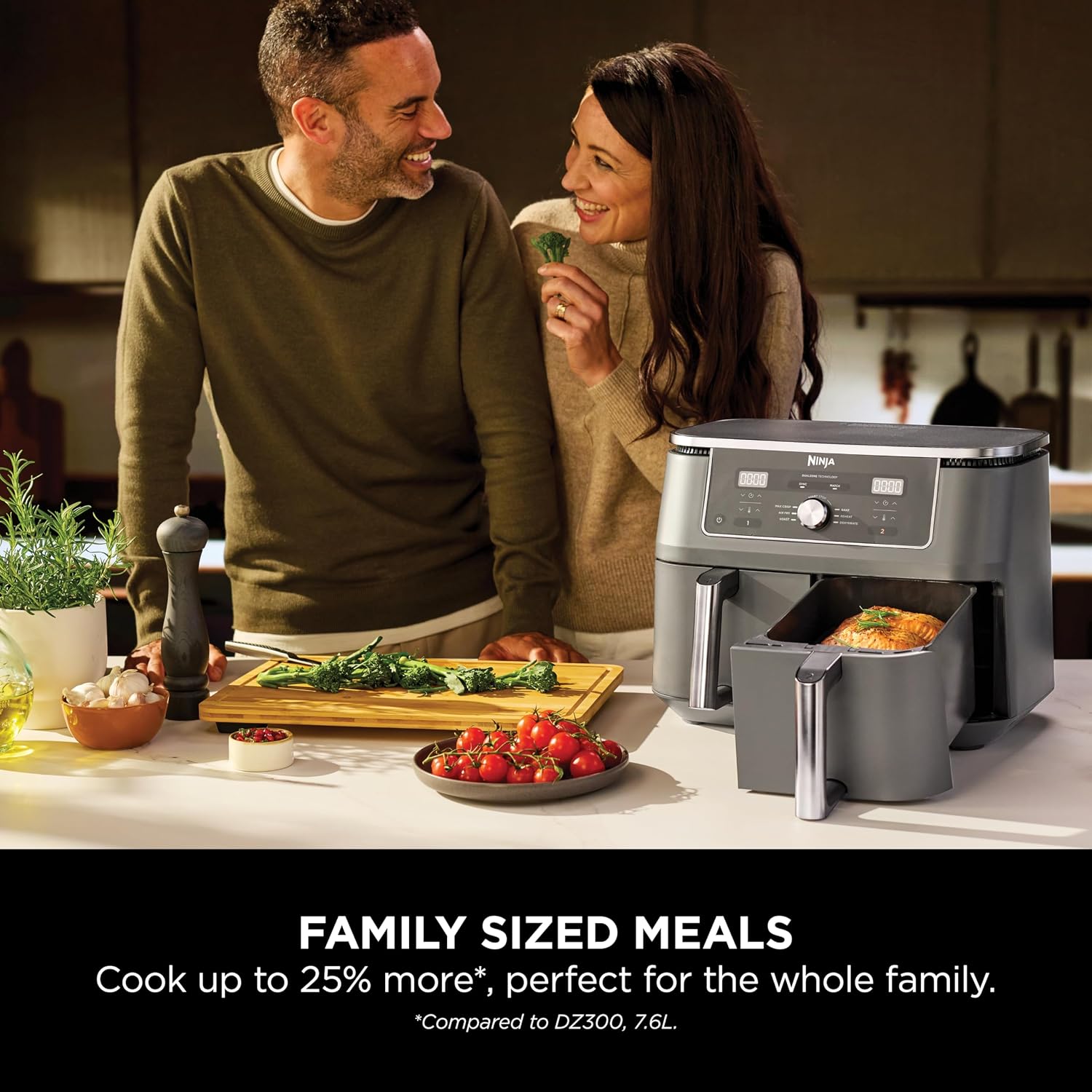 Thumbnail 6 de Ninja MAX Dual Zone Digital Air Fryer (DZ400UK) with 2 Drawers, 9.5L