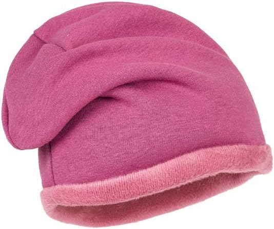 Detalle 2 de MaxiMo Beanie in Jersey con Cuore - Cappellino per Bambine e Ragazze