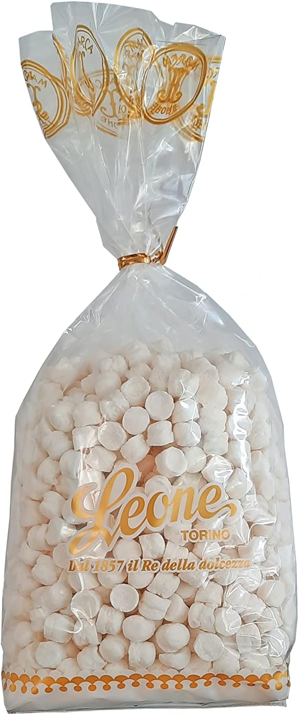 Thumbnail 6 de Leone dal 1857 Sacchetto Ricarica Porta Caramelle - Pastiglie Leone Miste Dissetanti, 500 g (Senza Glutine e Vegane)