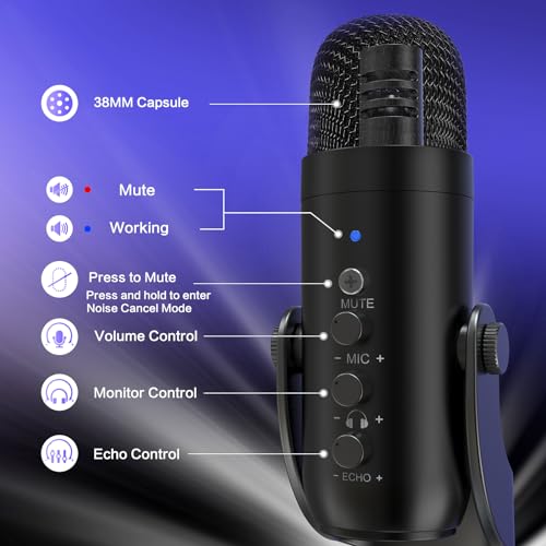 Thumbnail 2 de zealsound K66 USB Microphone – A solid all‑rounder for podcasts, streaming and gaming