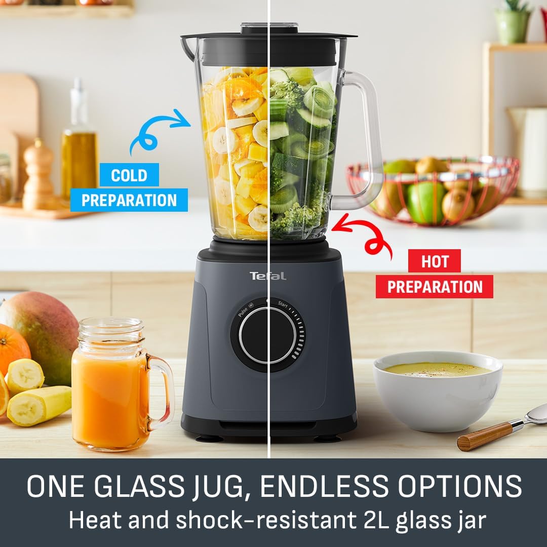Thumbnail 5 de Tefal PerfectMix High-Speed Blender BL771BG0: 1200W, 2L Glass Jug with Powelix Blades