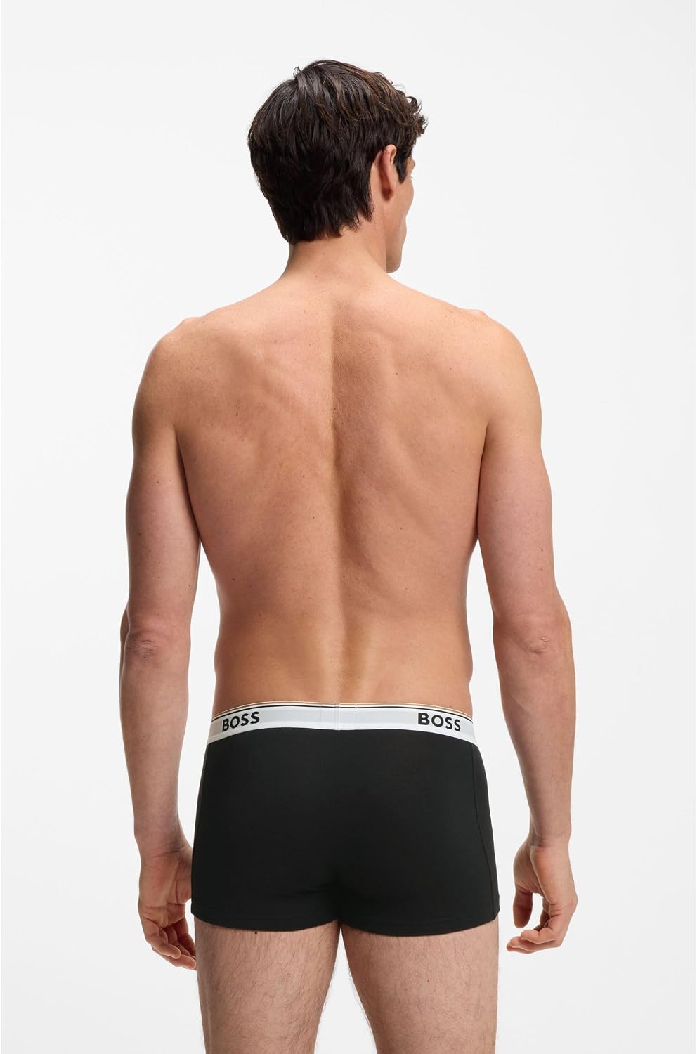 Detalle de BOSS Trunk 3P Power Caleçon Boxeur pour Homme – Qualité et confort assumés