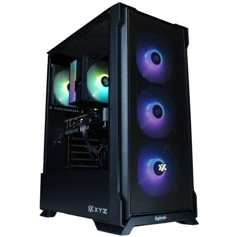 Detalle de PC Sobremesa Epical-Q Liant AMD Ryzen 7 5700X — 16GB · 500GB SSD · RTX 5060
