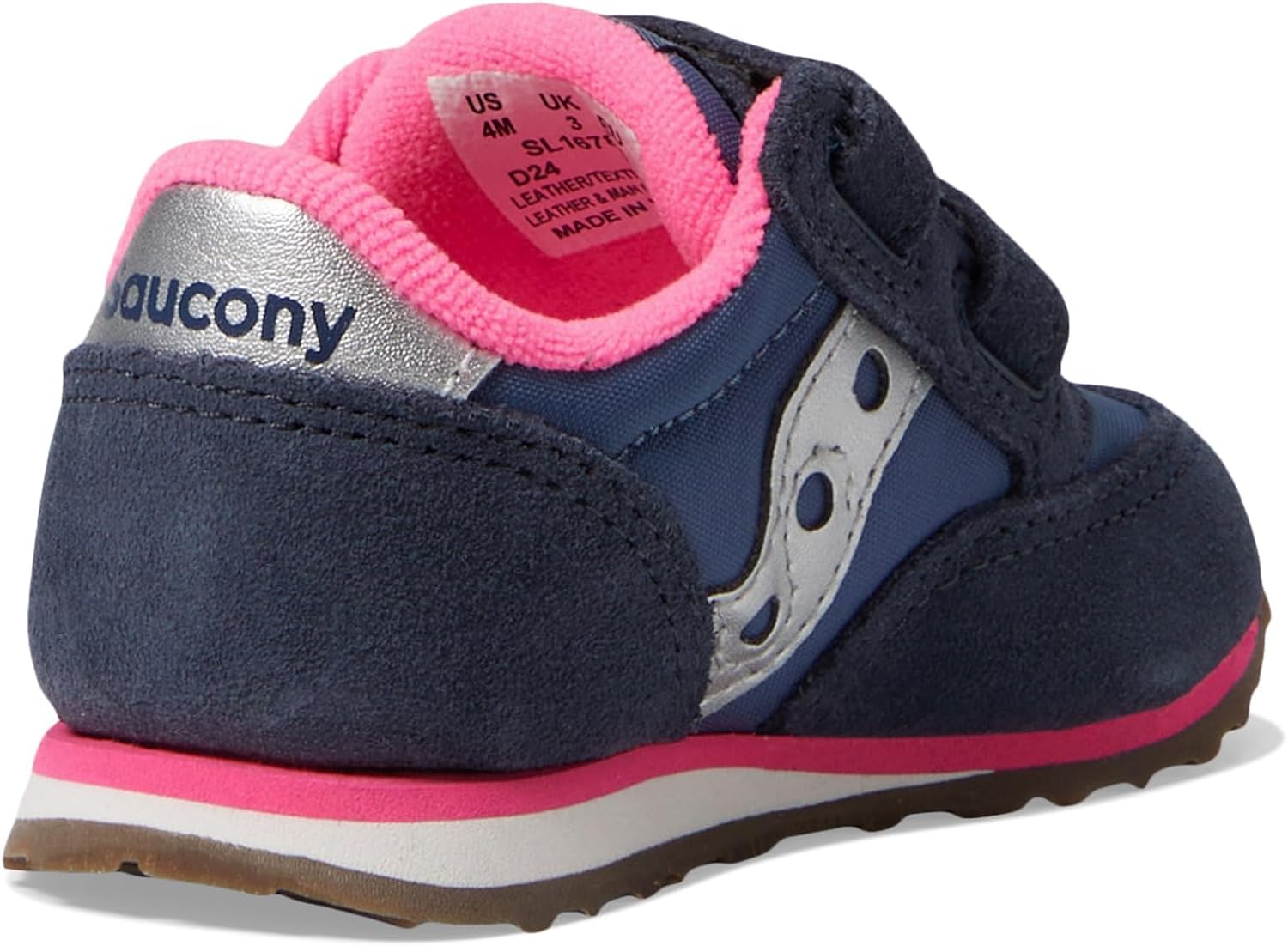 Detalle de Saucony Baby Jazz HL Basket Mixte Enfant – Chaussure sport légère et pratique