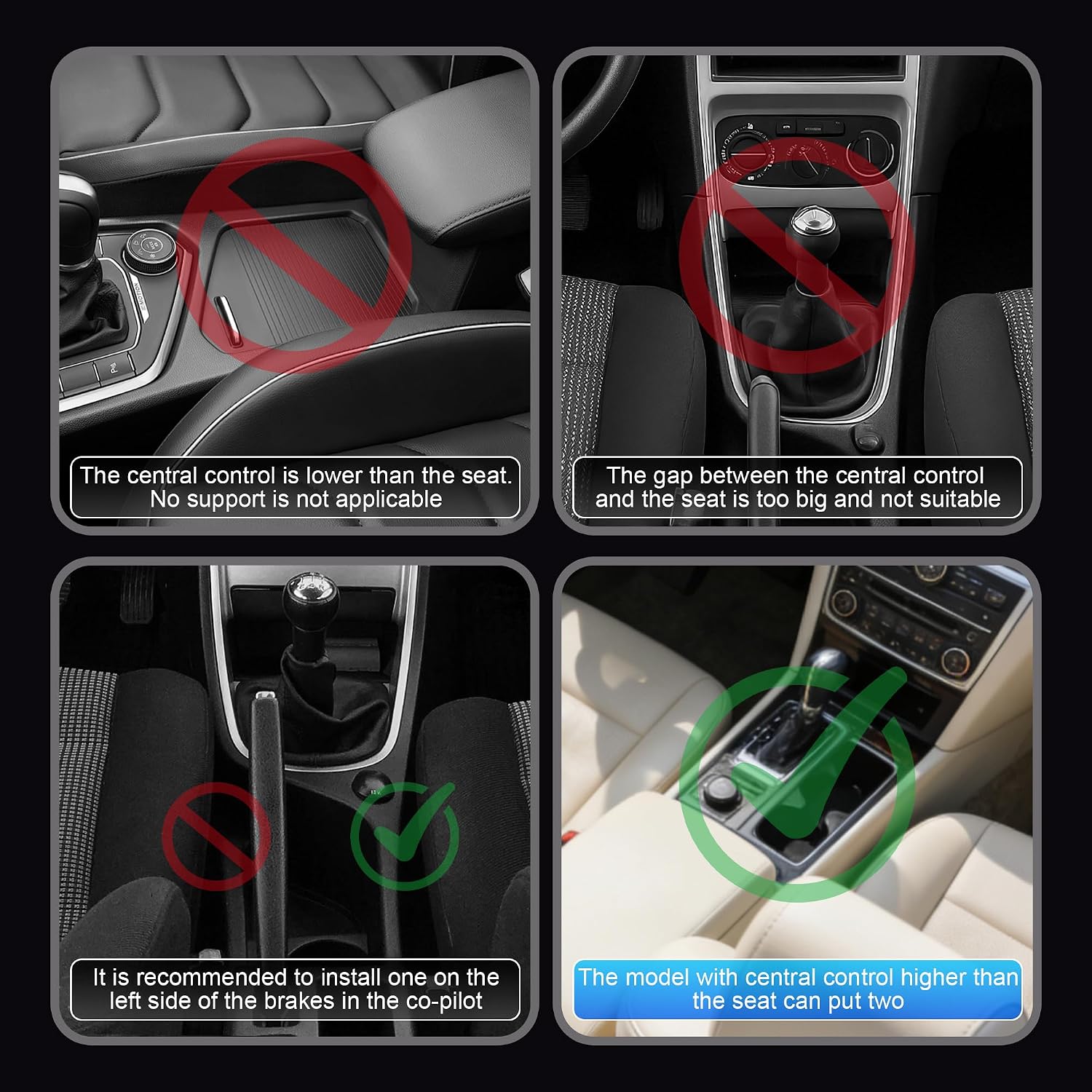 Detalle 2 de MQOUNY Car Seat Gap Filler with 36W Charger