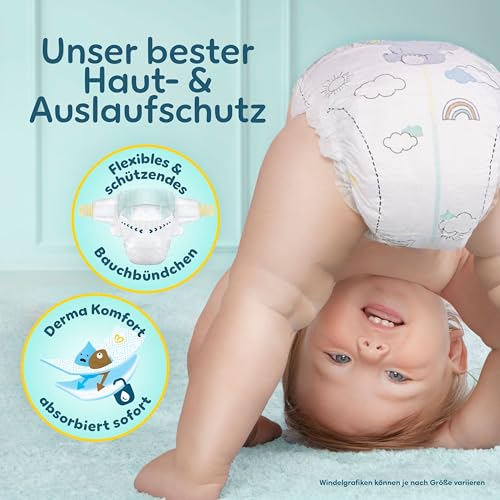 Detalle de Pampers Premium Protection Größe 3 – 204 Windeln (6 kg–10 kg)