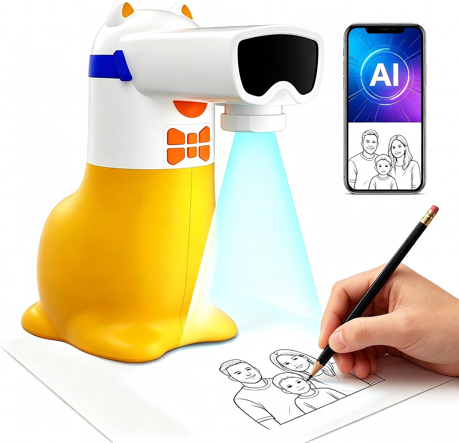 Yoturetoys AI drawing projector
