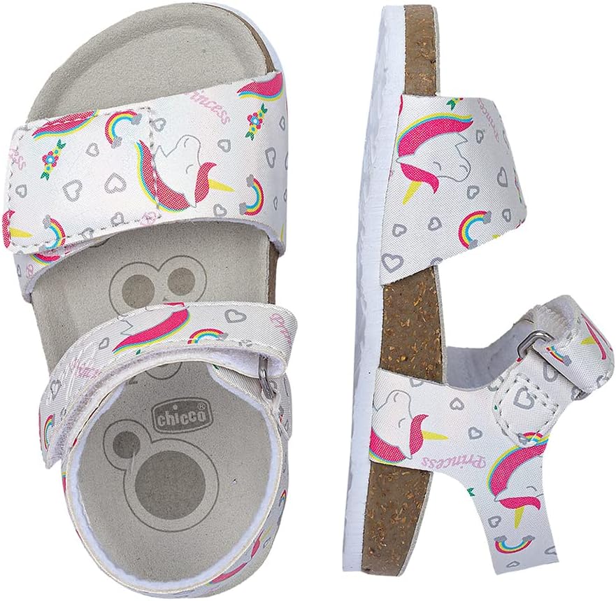Detalle de Chicco Sandali Bambina con Chiusura Doppio Strappo – Comfort e stile pratico