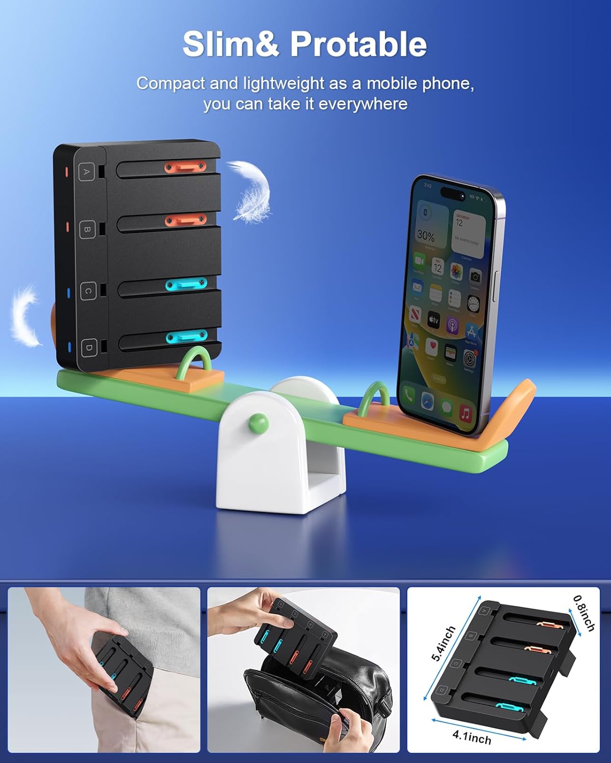 Thumbnail 5 de 8‑in‑1 Controller Ladestation für Switch