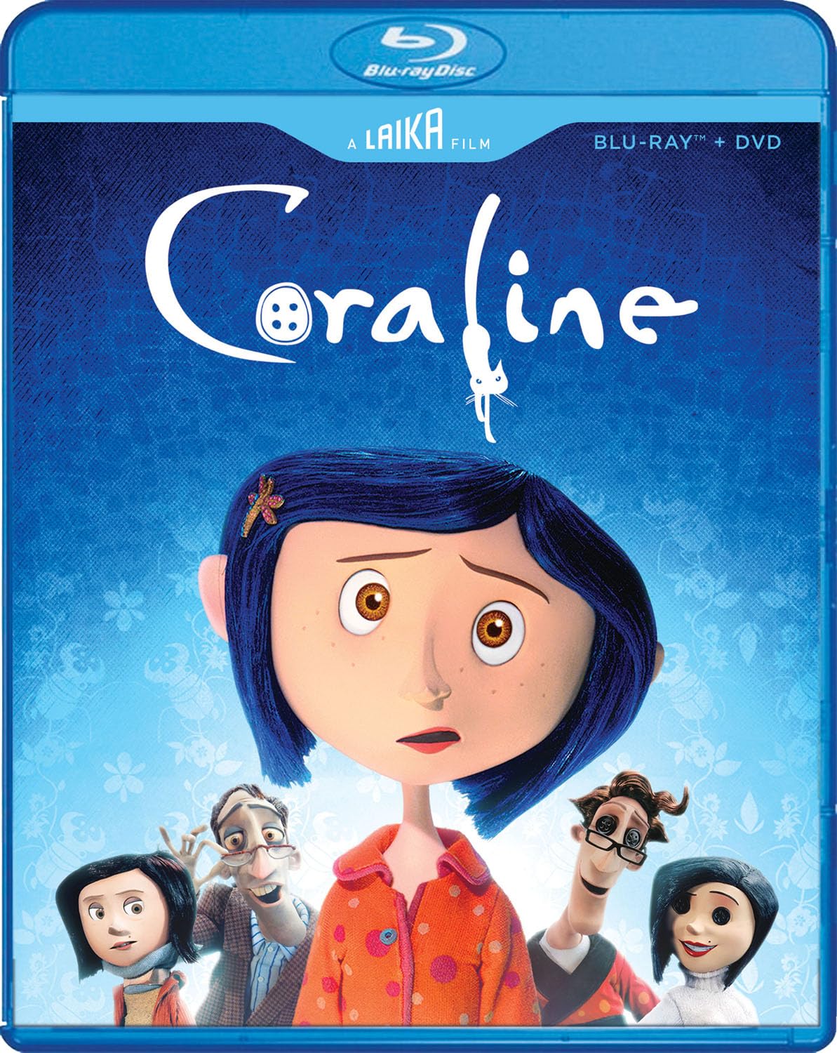 Detalle de Coraline 826663218039: LAIKA Studios Edition Blu-ray + DVD