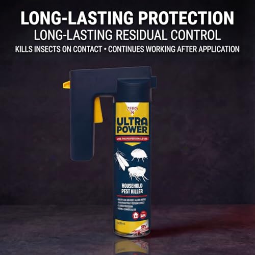 Thumbnail 1 de Zero In Ultra Power 600ml Household Pest Killer Spray