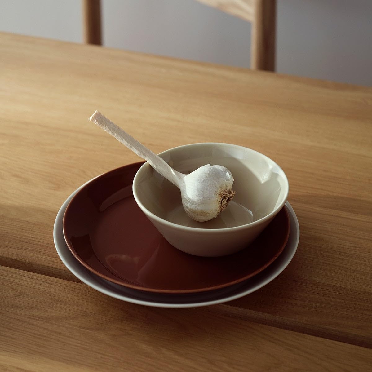 Detalle 2 de iittala Teema 1059147 ボウル 15cm リネン 磁器製・電子レンジ/食洗機対応