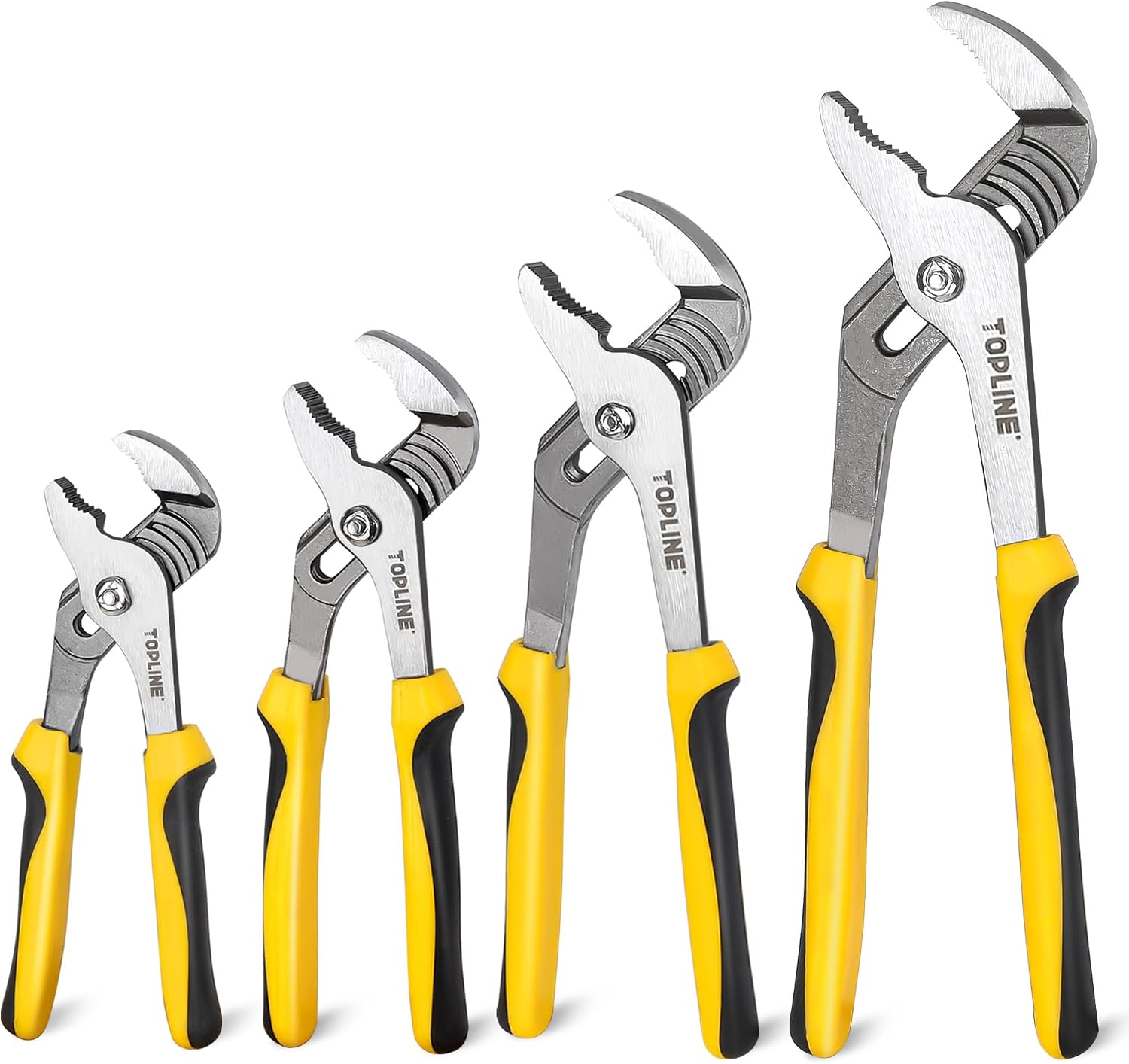 Detalle de TOPLINE Tongue-and-Groove Pliers Set, 4-Piece