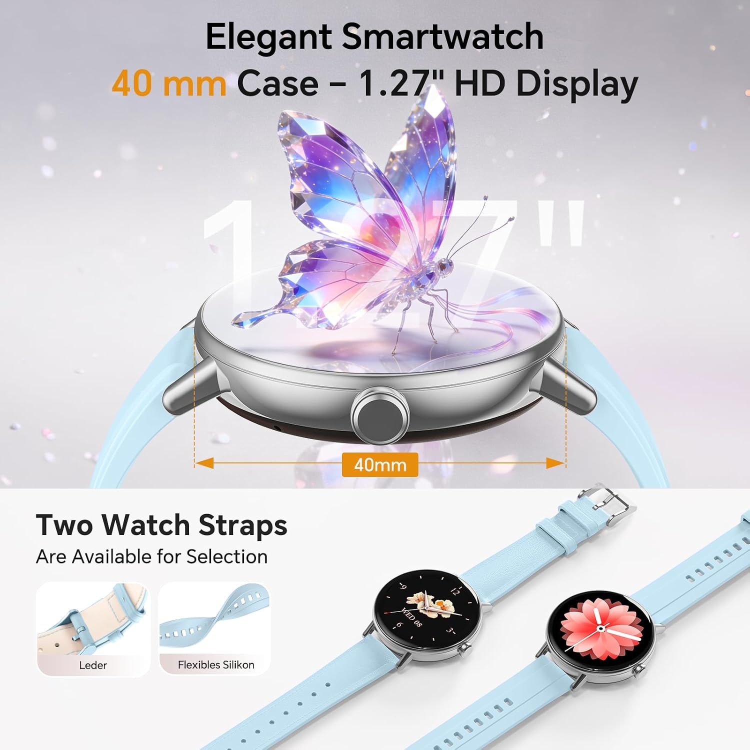 Detalle 2 de Smart watch for iPhone 1.27" HD