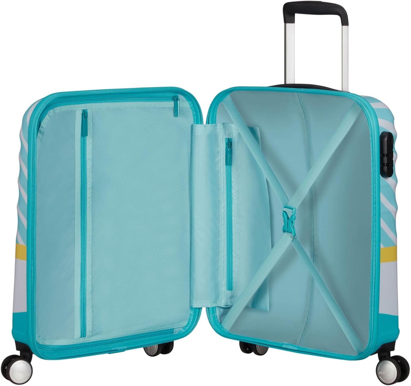 Thumbnail 6 de American Tourister Wavebreaker Disney Mickey Blue Kiss – walizka kabinowa 36 l