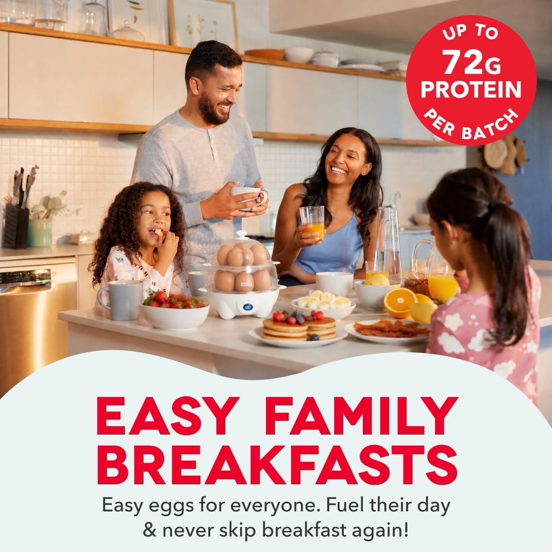Thumbnail 2 de Dash Deluxe Egg Cooker 12-Egg Boiler & Steamer
