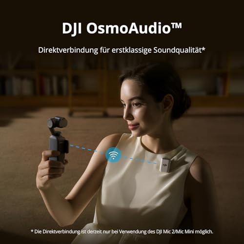 Detalle 2 de DJI Osmo Pocket 3 – Vlogging-Kamera mit 1-Zoll-CMOS, 4K/120 fps